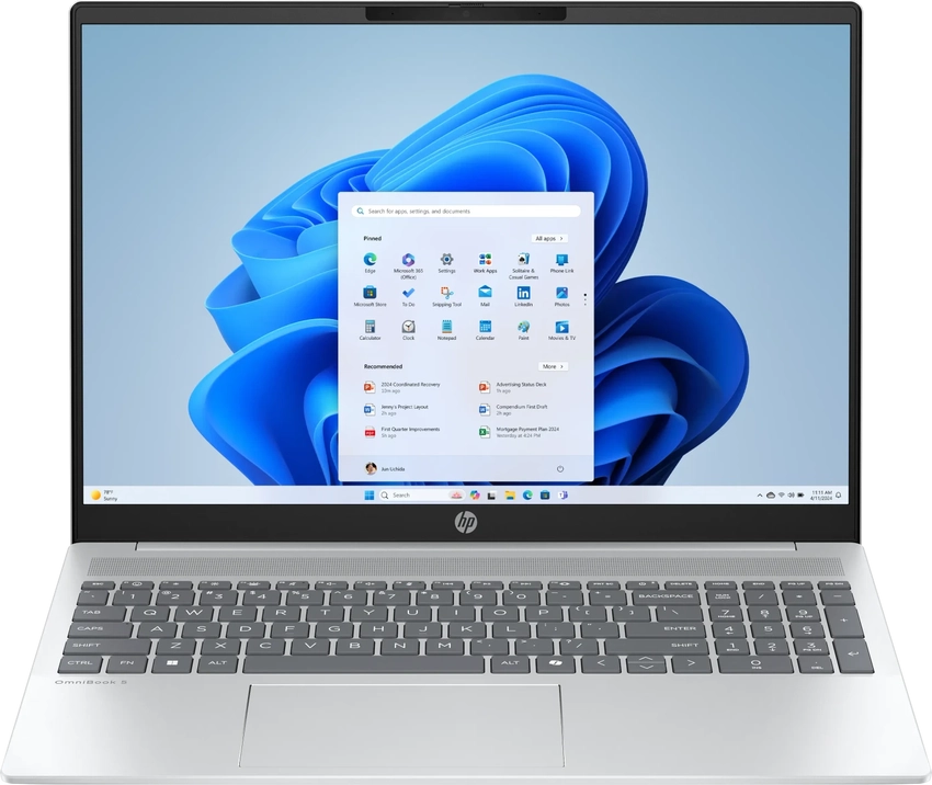 Laptop HP OmniBook 5 AI 16-af1000ns | U7-255U / Ultra 7  / 32 GB / 16" / BE3X1EAR