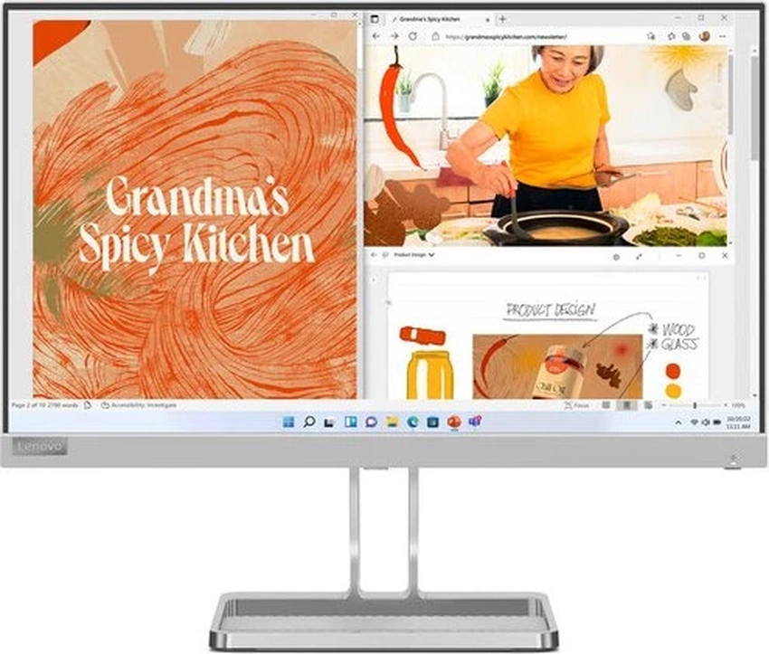 Monitor Lenovo L22i-40 54,6 cm (21,5″) / IPS / 21,5" / 67AEKACBEU