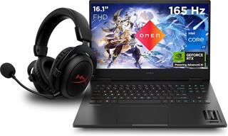 Laptop HP Omen 16 16-U0003N + HyperX Cloud 2 / i7 / 32 GB / 16,0" / I81T26EAO2