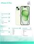 Mobitel Apple iPhone 15 Plus 512 GB Green