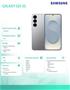 Mobitel Samsung GALAXY S25 5G Enterprise Edition 128 GB Silver