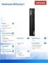 Računalo Lenovo ThinkCentre M70q Gen 5 / i5 / 16 GB
